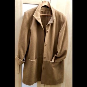 Beautiful Tan Wool Peacoat